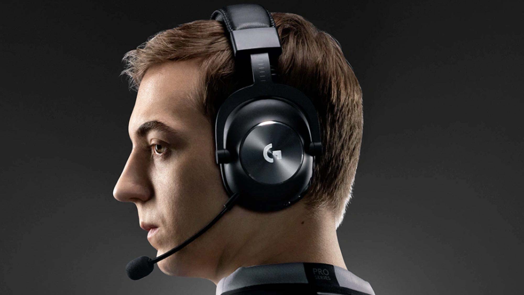 Games headset. Logitech Pro x. Pro x Lightspeed.