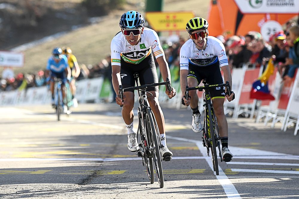 Egan Bernal and Adam Yates finish stage 4 at Volta a Catalunya
