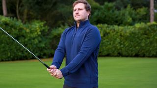 Castore Golf Knitted Quarter Zip