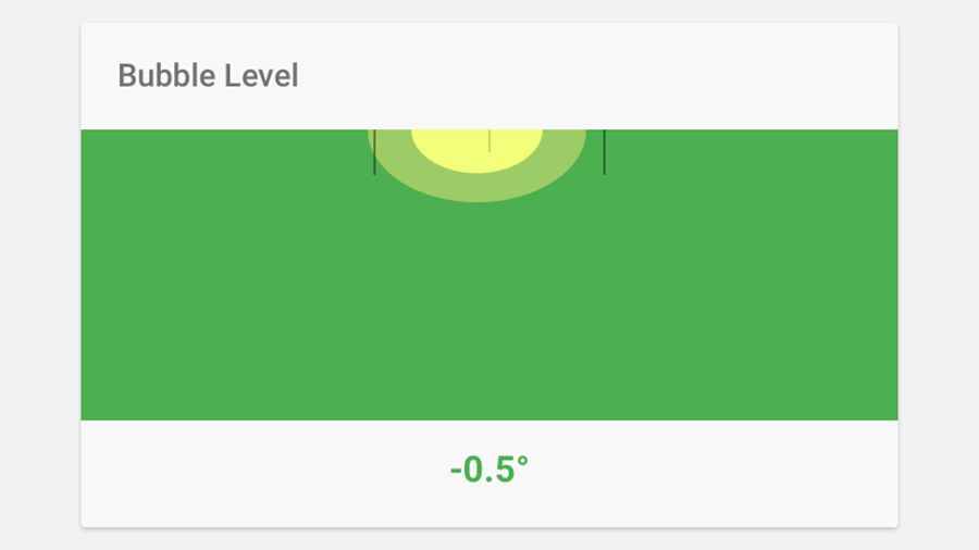 Spirit levels