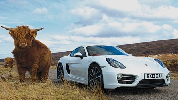 Porsche Cayman front1