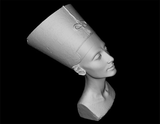 Free 3D models: Nefertiti