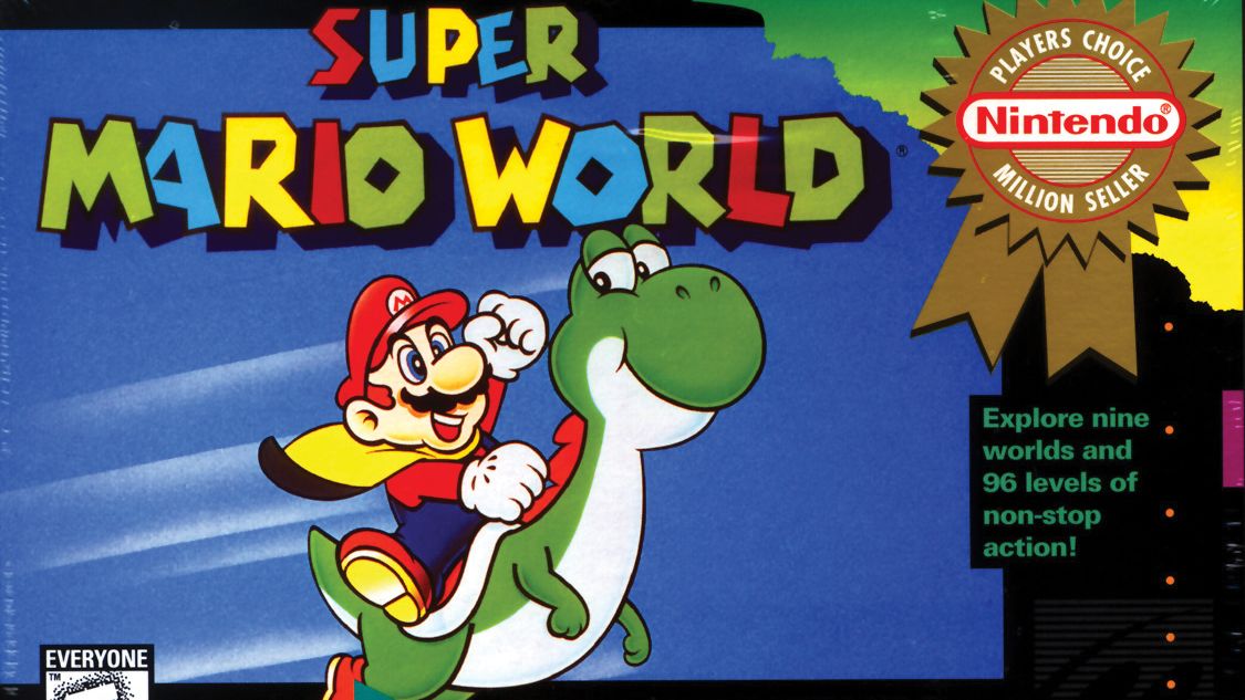 Super Mario World Game Art