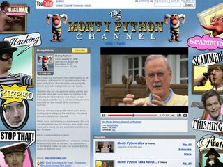 Monty Python's YouTube channel