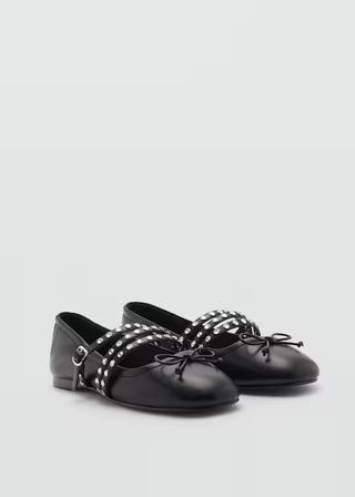 Studded Ballerinas - Women