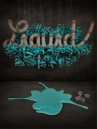 Liquid Typography by Yonathan Tanu