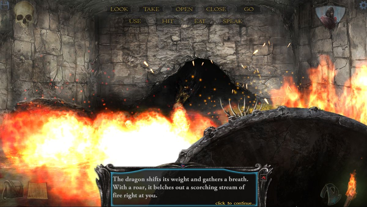 Shadowgate is a puzzle game where failure means death | GamesRadar+