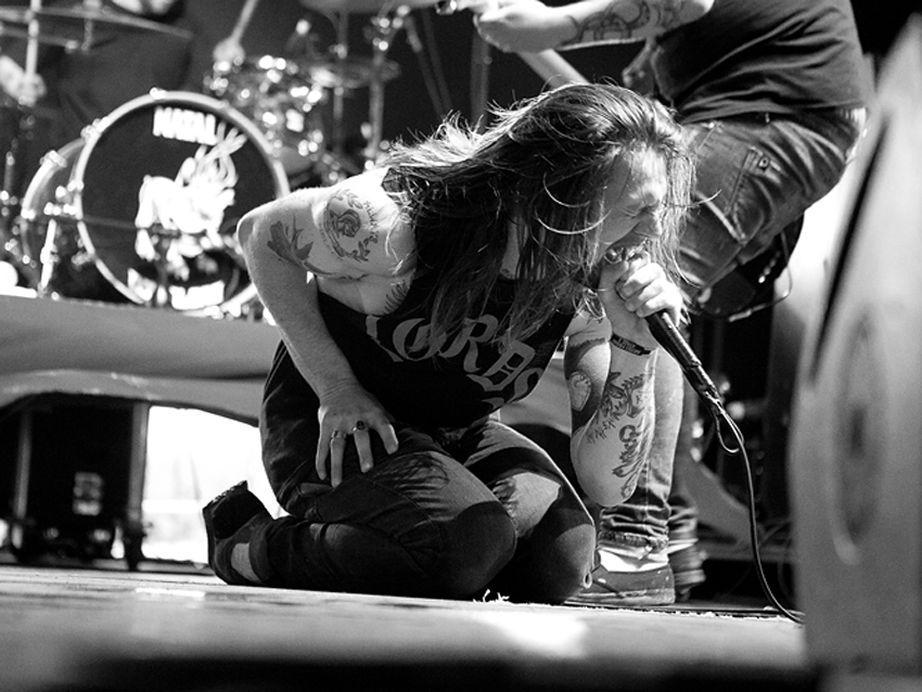 While She Sleeps frontman Lawrence Taylor