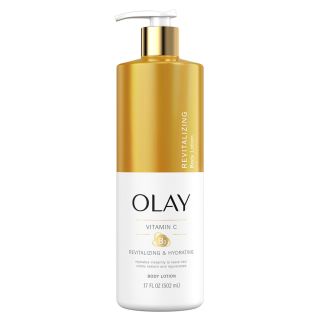 Olay, Revitalizing &amp; Hydrating Hand and Body Lotion Pump With Vitamin C