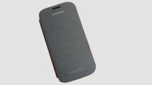Samsung Galaxy S3 Flip Cover – Titan Silver