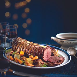 Dinner Party Mains: Roast Venison with Cranberry and Sour Cherry