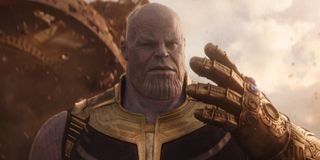 Thanos snap during the blip