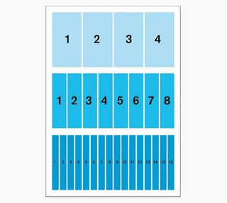 Use a column grid: step 3