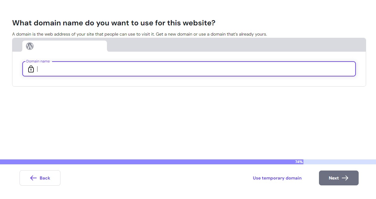 Hostinger set up questions
