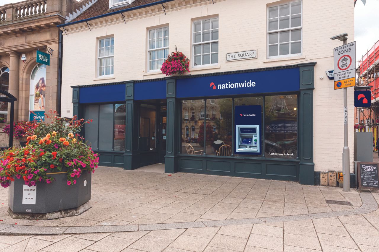 Nationwide branch in Wimborne