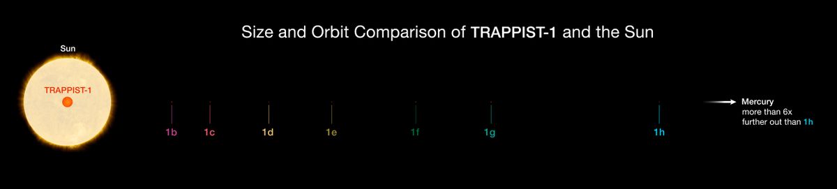 Exoplanet Discovery: The 7 Earth-Sized Planets Of TRAPPIST-1 In ...