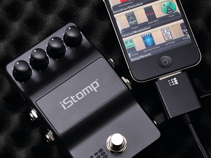 The iStomp can sonically shift into any pedal you want it to be via your Apple device.