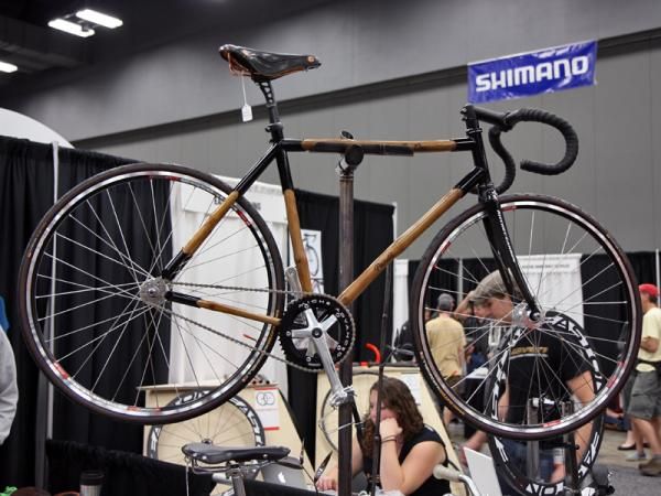 Panda was one of several builders using wood or bamboo for its bikes.