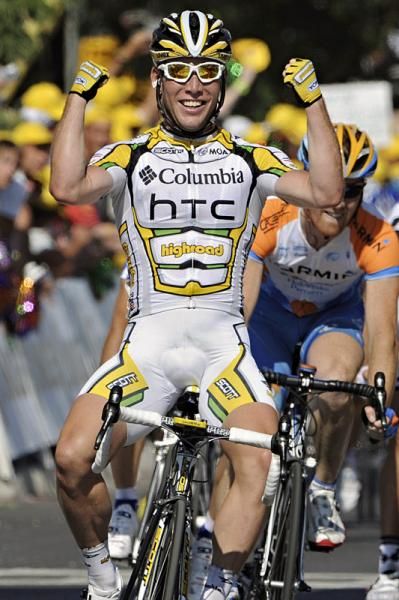 It's Tour stage victory number five in the palmares of Mark Cavendish.