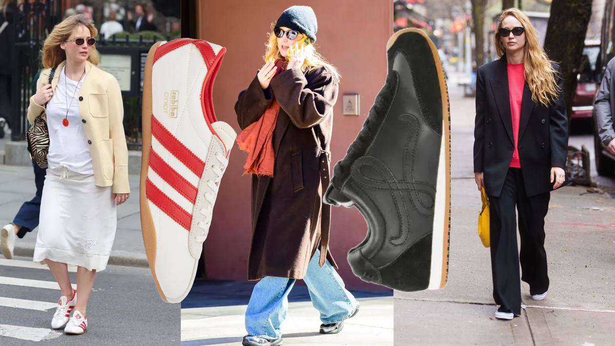 Jennifer Lawerence s Sneaker Collection Is My Shopping List Marie Claire jennifer-lawerence-s-sneaker-collection-is-my-shopping-list-marie-claire