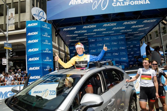 Trixi Worrack wins 2015 Tour of California Women's Race