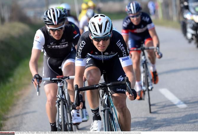 Jan Bakelants, Sylvain Chavanel, Brice Feillu, Matthew Busche And Gorka Izaguirre Insausti