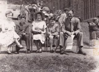 Michael Whitehall and family circa 1955