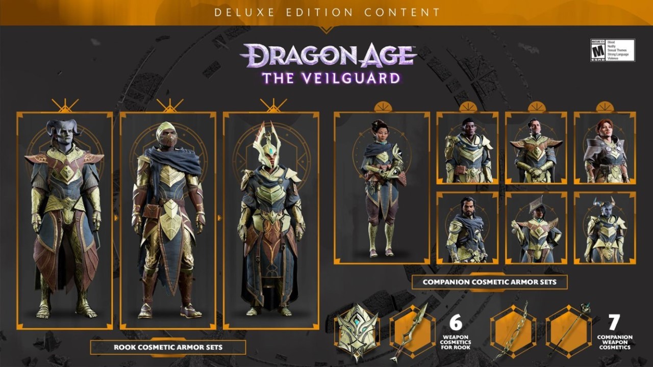 Pre-order bonus for Dragon Age: The Veilguard Deluxe Edition