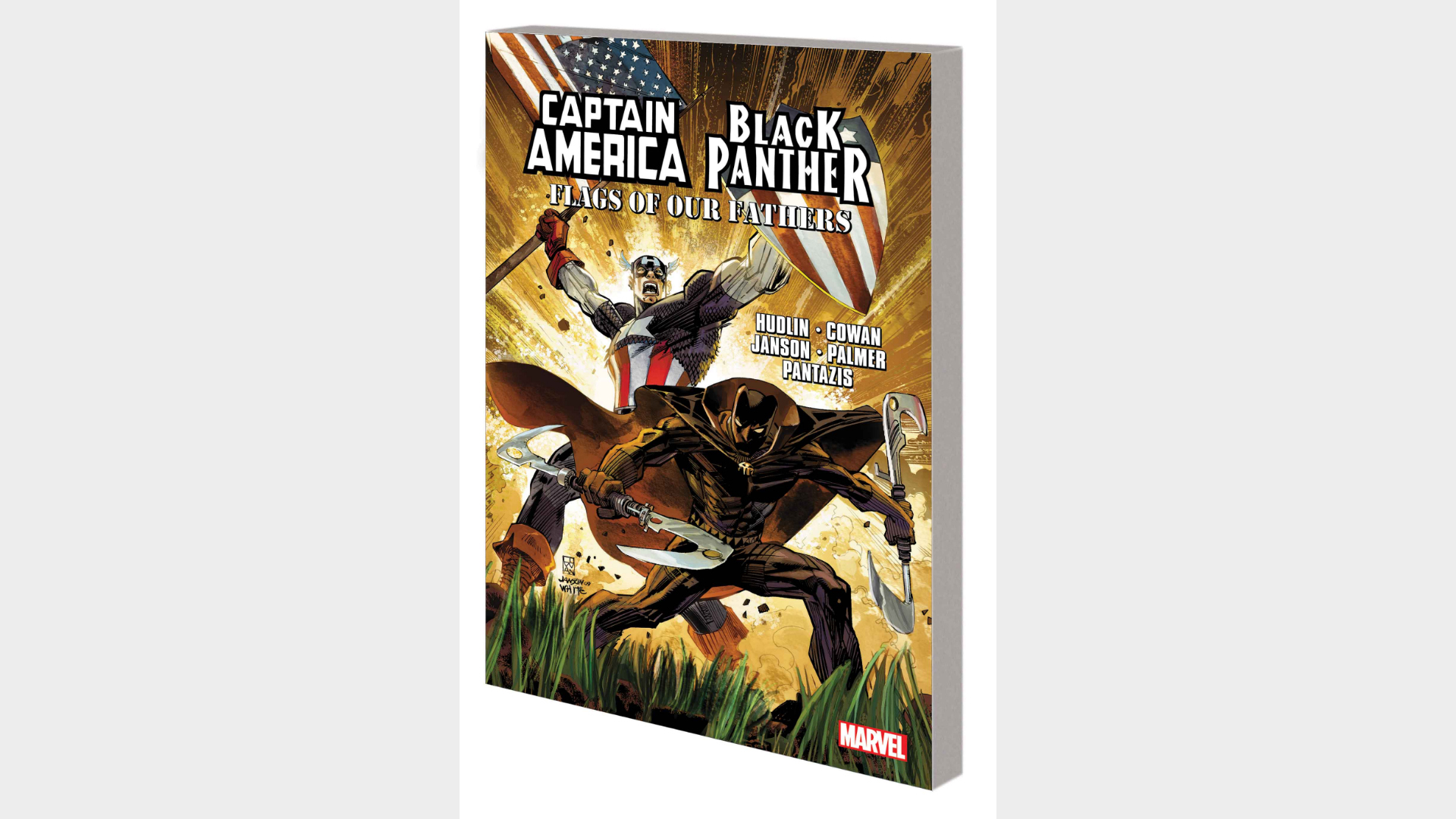 CAPTAIN AMERICA/BLACK PANTHER: FLAGS OF OUR FATHERS TPB – NEW PRINTING!