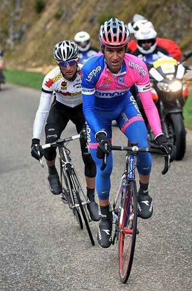 Vila in front and Possoni during their break.