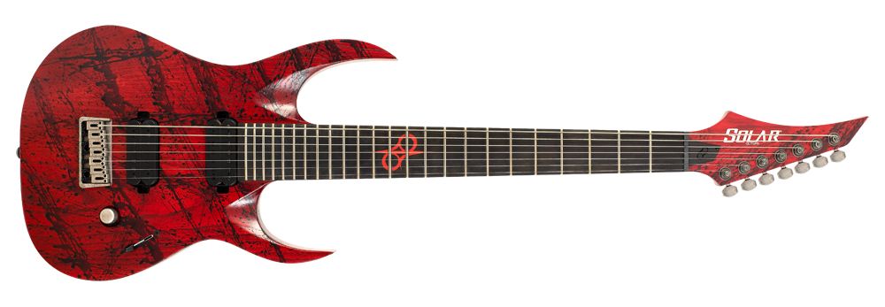 Solar electric guitar A2.7 CANIBALISMO+