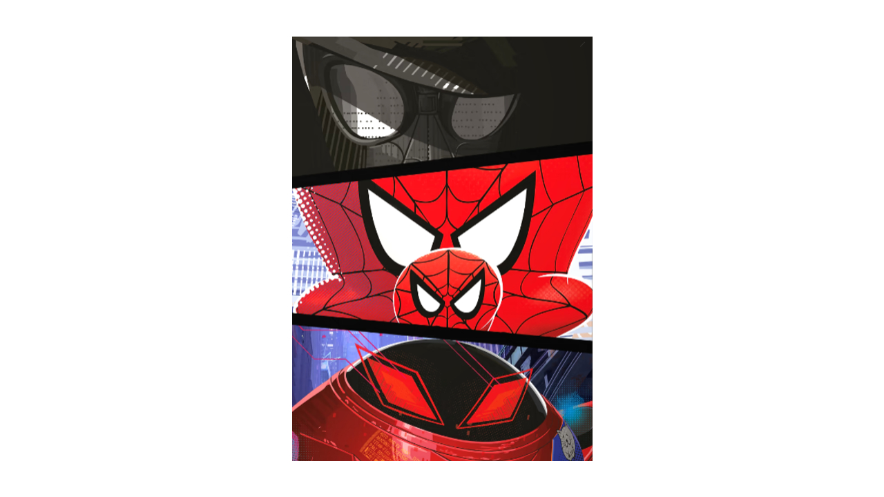 Spider-Man: Into the Spider-Verse &quot;eyes&quot; poster from Displate
