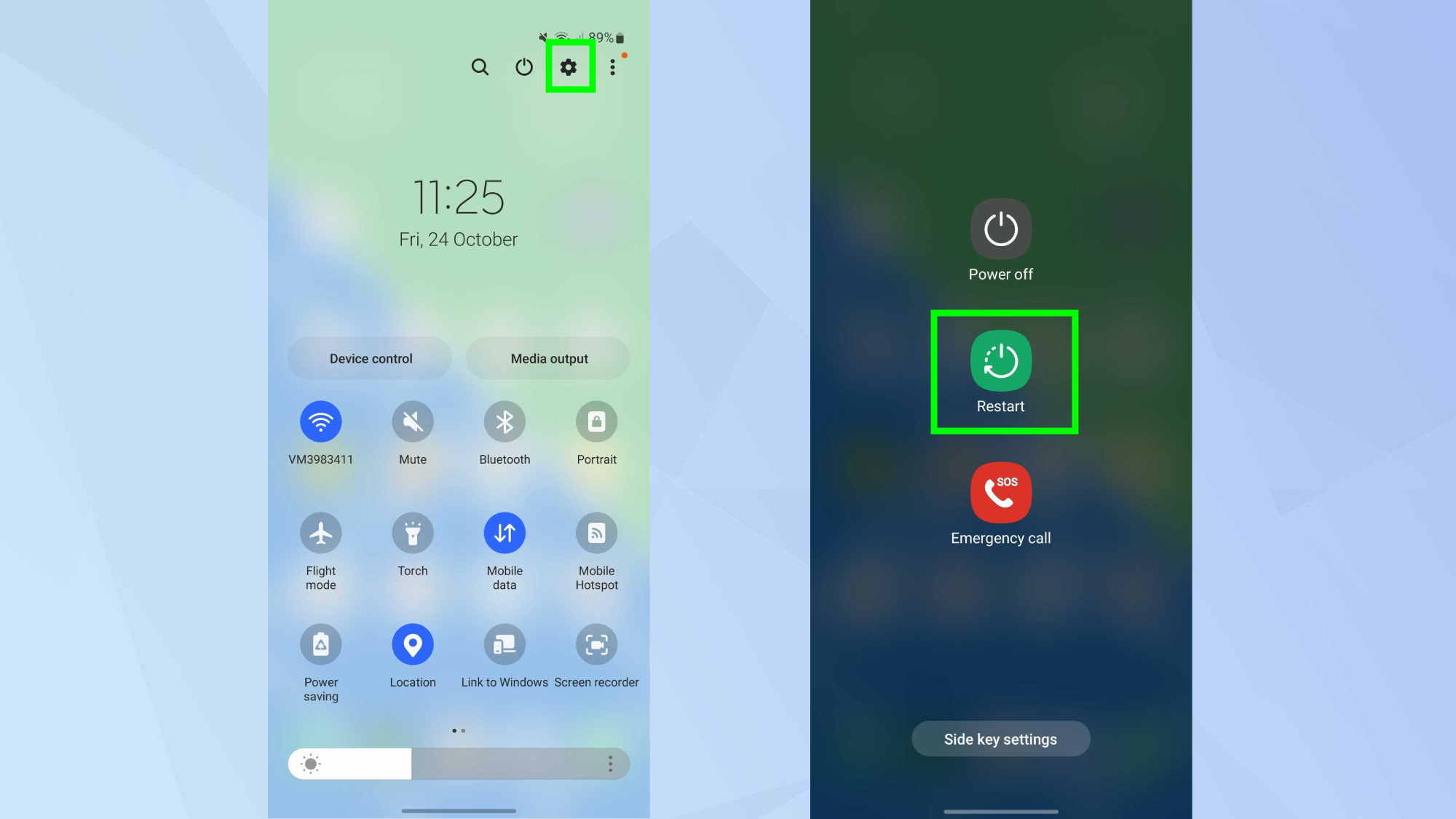 How to restart your Android