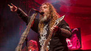 Max Cavalera performs live on stage at the Metropol on November 26, 2023 in Berlin, Germany.