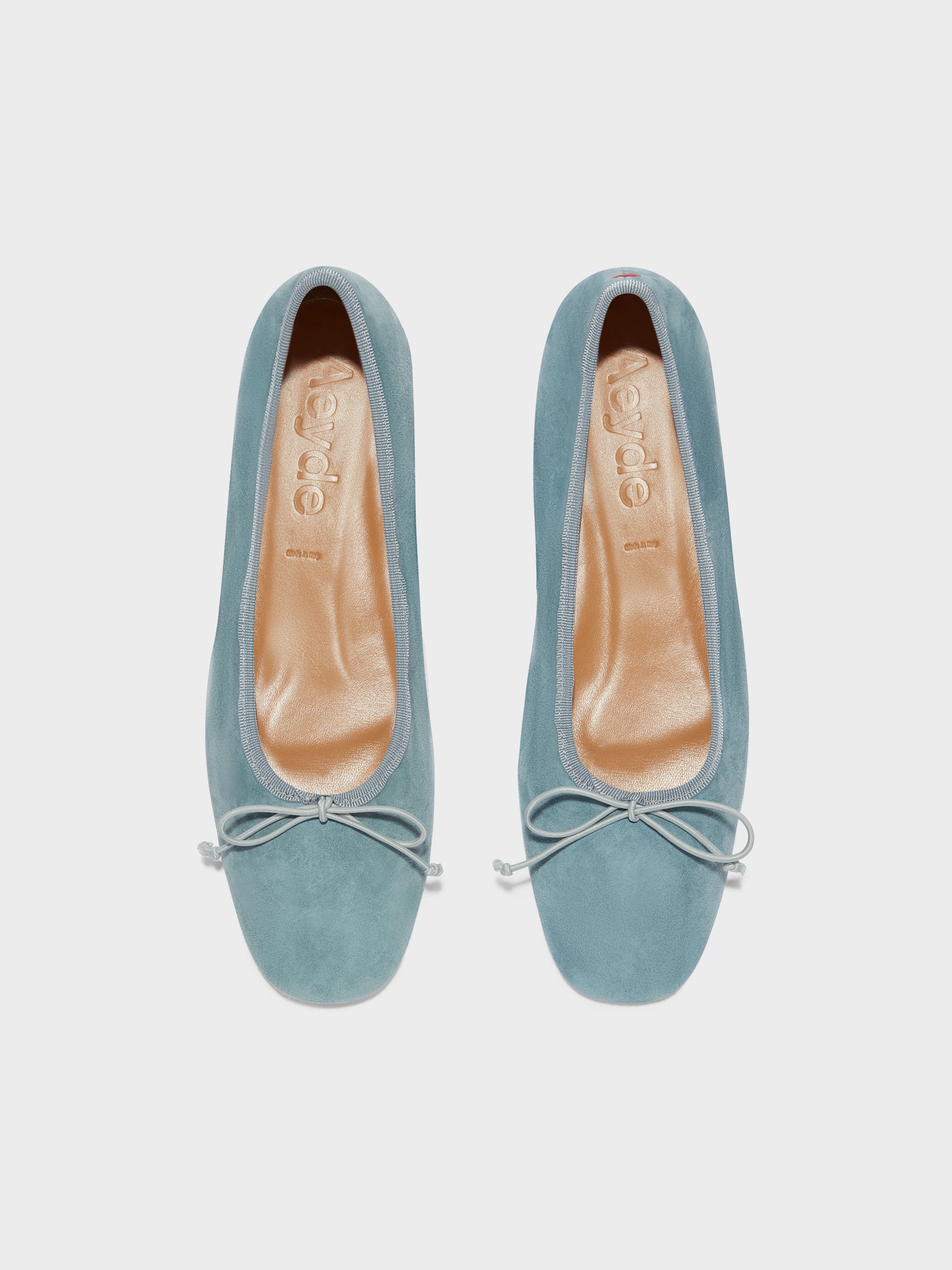 Tibi Suede Ballet Flats