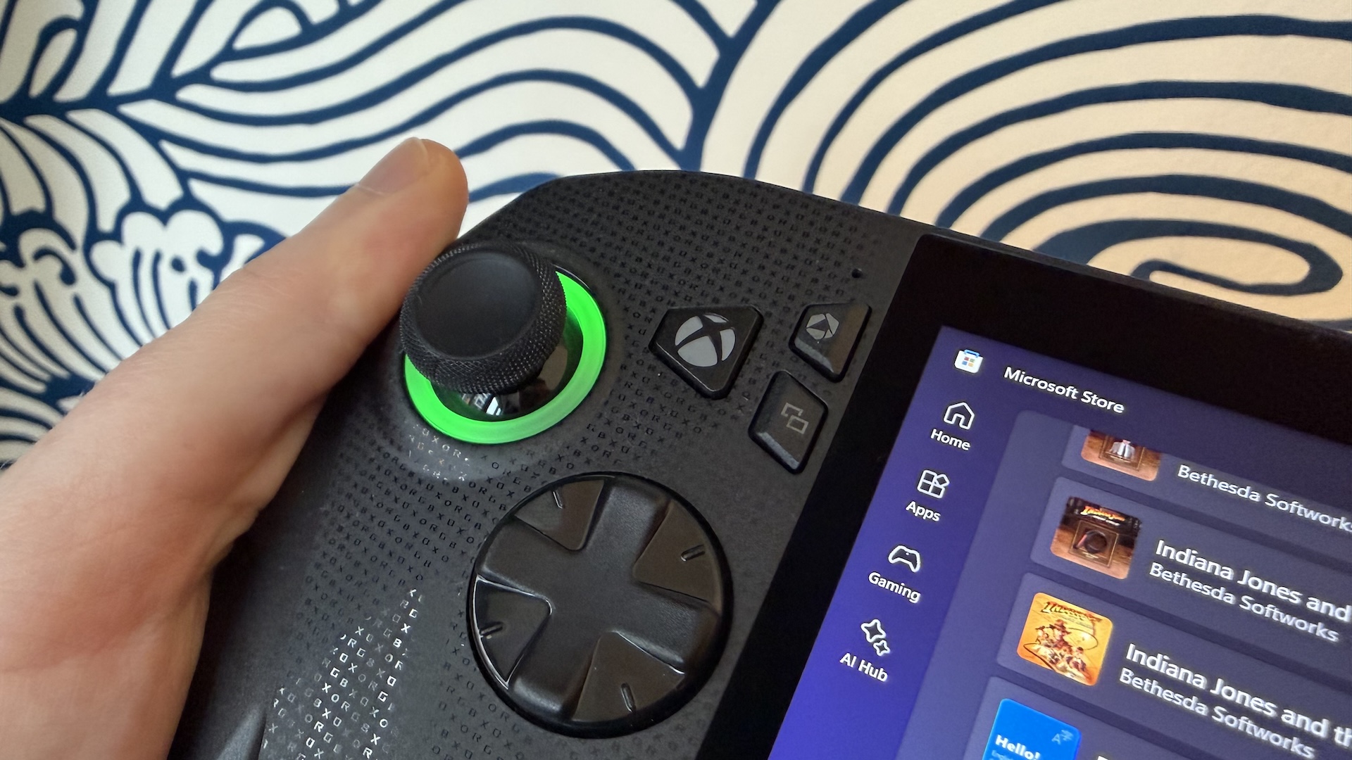 The ASUS ROG Xbox Ally X gaming handheld