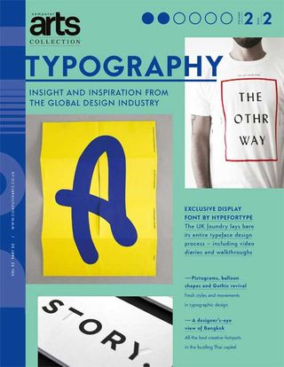 The Typography edition features projects for Penguin, Sony, Air Canada and the BBC