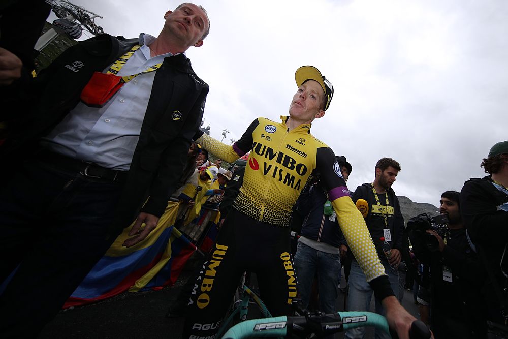 Steven Kruijswijk (Jumbo-Visma) after stage 20 Tour de France