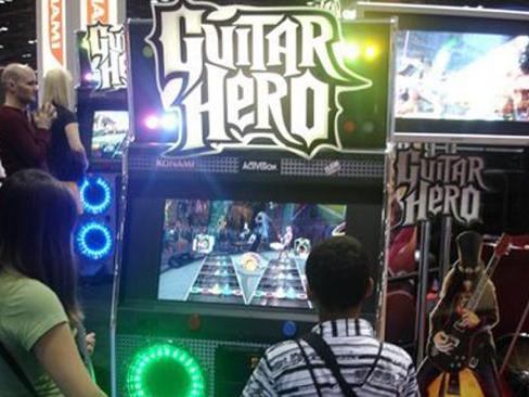 Guitar Hero Arcade launching at London&#039;s ATEI show in January 2009