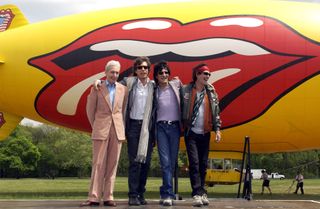 The Rolling Stones at their 2002 press conference
