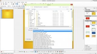 LibreOffice 4.1 file formats screenshot