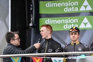 JLT-Condor and Ed Clancy at the sign on