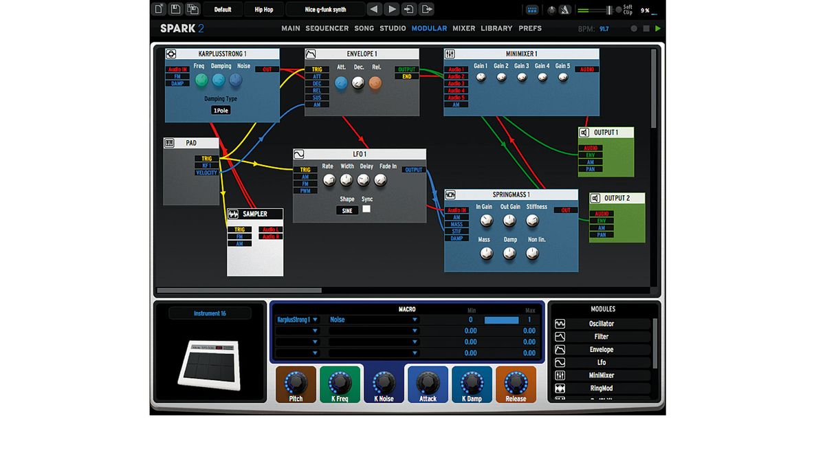 Mess with any sound using Spark's modular sound design tool