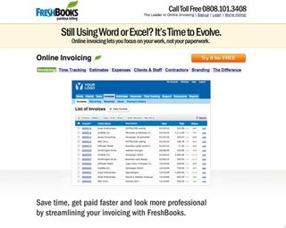 If you've only a few clients, FreshBooks is a free way to manage invoices