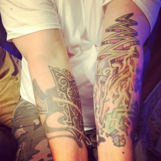 awesome tattoos: Dustin Hostetler