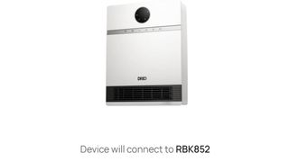 Dreo space heater app connection