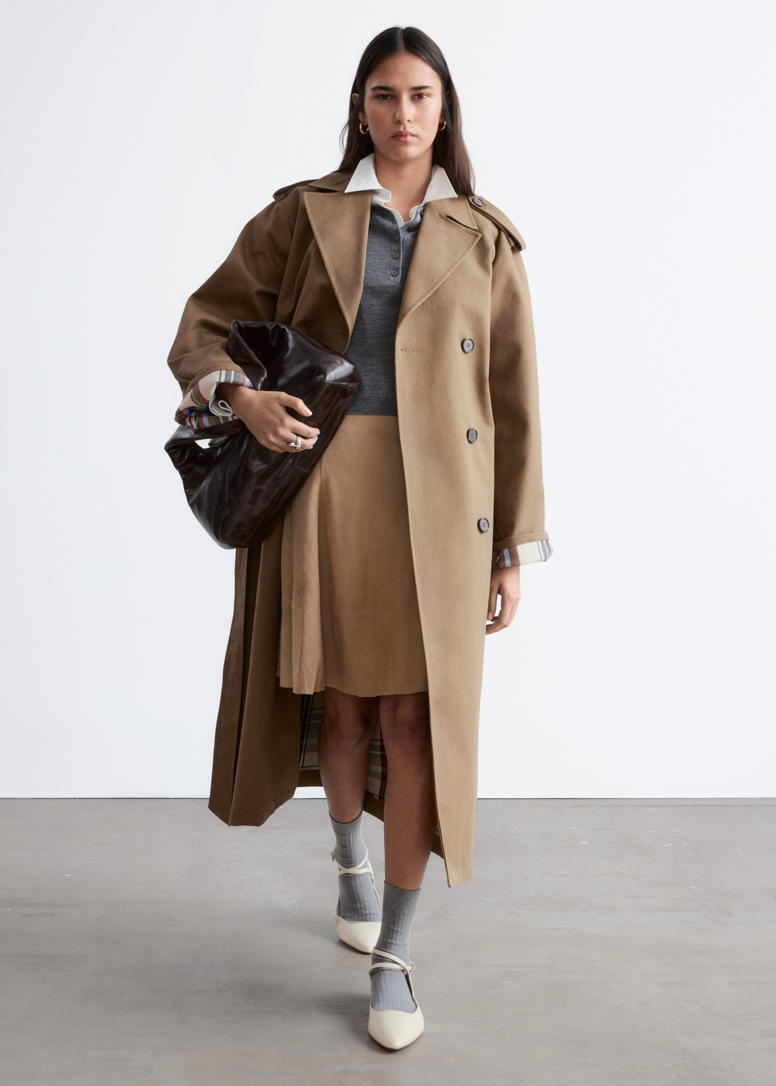 Belted Trench Coat
