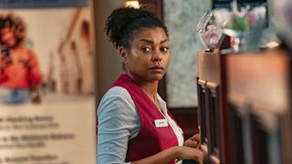 Taraji P. Henson as Janiyah Wiltkinson in "Straw" on Netflix