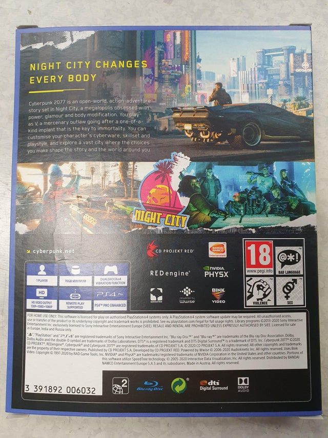 Cyberpunk 2077 Physical Copy