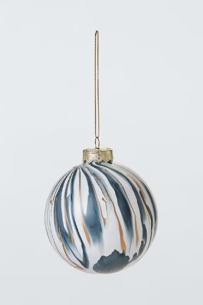 John Lewis Ancient Wonders Paint Stripe Bauble